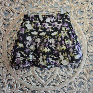 BANANA Republic Pleated Purple Skater Skirt Size 8